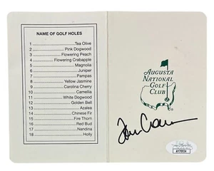 TOMMY AARON Autograph Signed AUGUSTA NATIONAL SCORECARD PGA TOUR JSA CERTIFIED - Picture 1 of 6