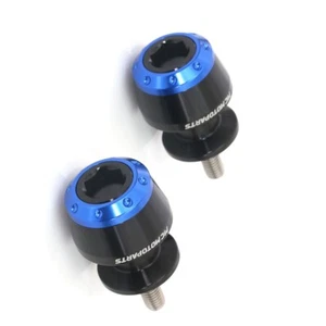 Blue M8 Rear Swingarm Spools ATOM For ZX-10R Ninja 11 12 13 14 15 16 17 - Picture 1 of 6