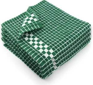 Classic Dark Kitchen Dish Towels with Hanging Loop - Heavy Duty Absorbent Dis... - Picture 1 of 2