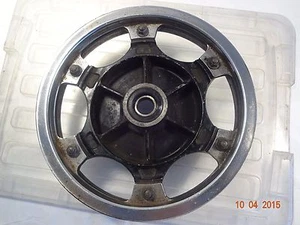 Kawasaki 1987 1988 1989 LTD 454 LTD454 EN450 rear Rim Wheel Belt Sprocket - Picture 1 of 6