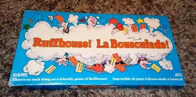 VINTAGE 1979 RUFFHOUSE BOARD GAME BY PARKER COMPLETE LA BOUSCULADE RARE GAME - Image 1 of 4