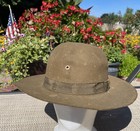 VTG Official Boy Scouts of America Scoutmaster Felt Hat 7 1/8 Made In 🇺🇸