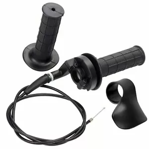 Empuñaduras de abrazadera para mini cable acelerador de bicicleta 7/8" se adapta a coleman ct100u ct200u ct200u-ex - Imagen 1 de 7