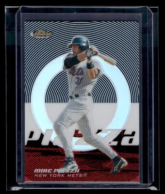 2005 Finest Refractor #109 Mike Piazza /399 Mets HOF - Image 1 of 2