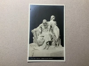 Prof. Gust. Eberlein Mignon und der Harfner Skulptur Statut Kunst Postkarte - Bild 1 von 2