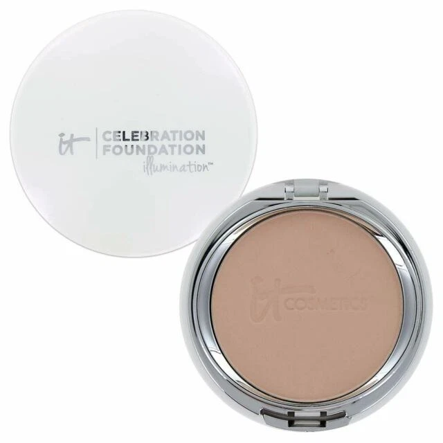 IT Cosmetics Celebration Illumination Powder Foundation - Light Shade, 0.31 oz