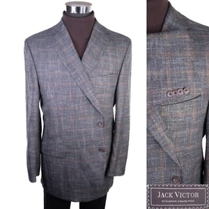 Jack Victor Valuto Soft Viscose Bamboo Wave Textured Sport Coat Sz 48R EUC - Picture 1 of 13