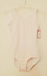 Basic Moves Body Tank Trikot XL weiß U-Ausschnitt hohes Bein Regal BH Unterstützung - Bild 1 von 11