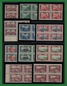 S1160, Irak, 1918-21, en ocupación británica, SG # 1-11, bloques, leer descripción - Imagen 1 de 5