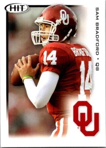2010 SAGE HIT Sam Bradford Oklahoma Sooners #14 Rookie RC St. Louis Rams - Picture 1 of 2
