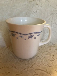 Morning Blue Floral Corelle Corning Coffee Tea Cup Mug - Picture 1 of 4
