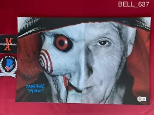 Puzzle Tobin Bell seghetto autografato firmato 11x17 foto Beckett COA horror - Foto 1 di 7
