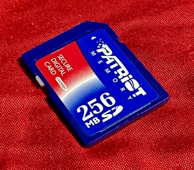 Patriot Memory 256MB SD Secure Digital Memory Card - Image 1 of 2