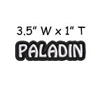 Word! Iron on Patch - Patches Paladin Text Words Embroidery Applique