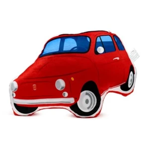 Fiat 500 Plüschkissen rot geformt - Bild 1 von 1