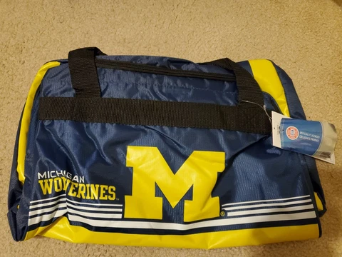 Michigan Wolverines Travel Bag Sports Duffel Bag Cover