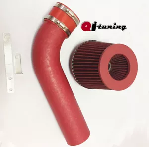 ALL RED COATED Air Intake Kit For 1990-1993 Oldsmoible Cutlass Supreme 3.1 V6 - Bild 1 von 3