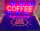 Led Sign Coffee Retail Shop Sign Display Window Hanging Light Bar Lamp Sign