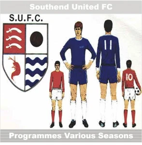 Programme Southend United Football Roots Hall Home Programmes - Various Games - Picture 1 of 12
