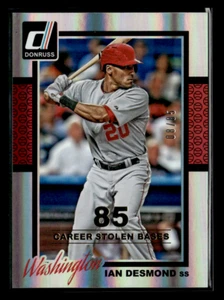 2014 Donruss #358 Ian Desmond /85 Stat Line Career - Picture 1 of 2
