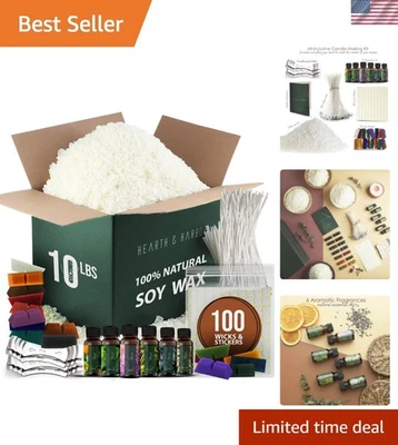 Soy Candle Making Kit with 10 lb. Wax & Supplies - Image 1 of 4