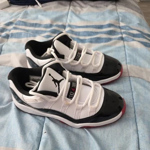 Nike Jordan 11 Retro Low Concord-Bred, Größe 1,5Y, 505835-160, 2020 ohne Karton - Bild 1 von 10