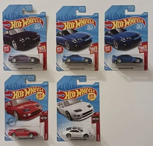 Lot of 5 2018-19 Hot Wheels New Models Nissan Skyline GT-R & 300ZX Twin Turbo  - Picture 1 of 11
