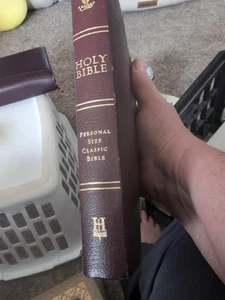 Christian Standard Bible Holman 2003 Brown Leathertouch Personal Size - Imagen 1 de 5