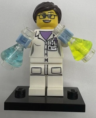 LEGO Scientist minifigure CMF series 11 71002 - Image 1 of 4