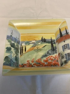 KAISER SCHALE FRANZ HEIGL ++ROTER MOHN++ SIGNIERT NUMMERIERT + QUADRATISCH - Bild 1 von 8