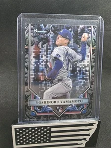2024 Bowman Sterling Yoshinobu Yamamoto RC Silver Refractor /100 #BSR-40 - Picture 1 of 2