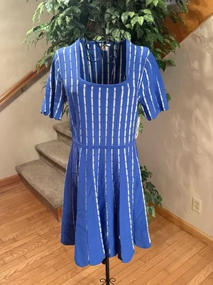 Shoshanna Arcadia Short Sleeve Dress Size L Retail $398 - Image 1 of 4