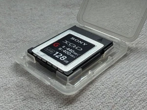 SONY 128GB XQD Memory Card G Series R440MB/s W400MB/s for Sony / Nikon cameras  - Picture 1 of 2