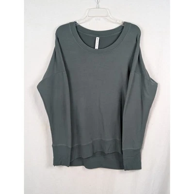 Athleta Coaster 豪华运动衫绿色女式 XLT 码 — 第 1/4 张图片