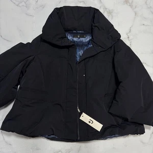 Unbenutzte UNIQLO+J Navy Hybrid Daunenjacke, Gr. 3XL - Bild 1 von 16