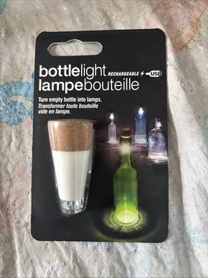 Botella Luz para convertir botellas vacías en decoración como lámpara Foto 1 de 2