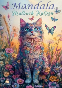 Mandala Malbuch Katzen für Kinder ab 8 Jahren, Teenager und Erwachsene mit 50... - Bild 1 von 12