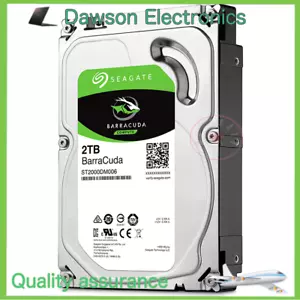 NEW!!! SEAGATE BARRACUDA ST2000DM006 3.5" 2TB SATA 7200 RPM INTERNAL HARD DRIVE - Picture 1 of 4