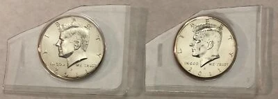 2011 P&D gem BU Kennedy half dollars from uncirculated U.S. MINT SET - Image 1 of 2
