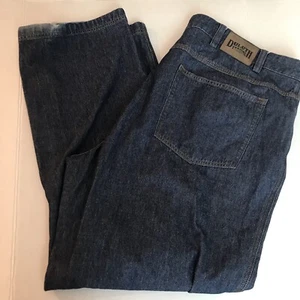 Jeans Duluth lavaggio scuro uomo 46x30 abbigliamento da lavoro outdoor - Foto 1 di 9