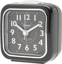 Casio TQ-157 Compact Analog Travel Traveler's Alarm Clock 2 Colors
