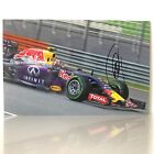 2015 Daniil Kvyat Autographed Photo Formula One Infiniti Red Bull Racing 30x20cm
