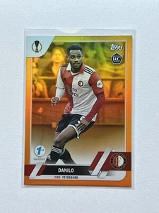 2022-23 Topps Uefa Club 1st Edition Danilo Orange 19/25 - Picture 1 of 2