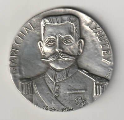 Medal Commémorative- Cinquantenaire-Mort Of Marechal Lyautey 1934-1984 - Image 1 of 2