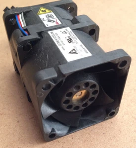 12V dc Dual Axial Fan 40 x 40mm x 56mm 27cfm 9.6W GFM0412SS Delta Ball Bearing - Picture 1 of 12