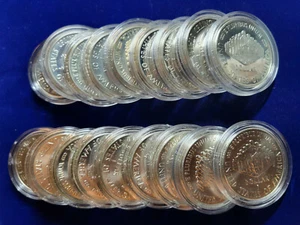 🌟(18) 1987 Constitution Commemorative Silver $1 Dollar Coins Proof & UNC  - Picture 1 of 5