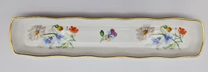 Leclair LEC Limoges Floral Ramo Bandeja Reloj Collar Pulsera Mentas 8 1/2" - Imagen 1 de 12