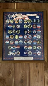 Reproduction Historic 1896 to 1988 Presidential Campaign Button Collection - Picture 1 of 7