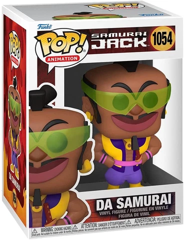 Pop Animation Samurai Jack 3.75 Inch Action Figure - Da Samurai #1054 Cover