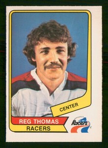 REG THOMAS RC 1976-77 O-PEE-CHEE WHA 76-77 NO 82 NRMINT+  58588